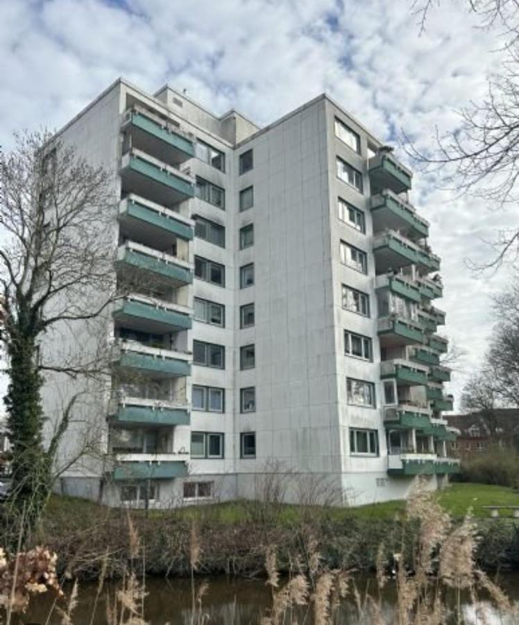 Up Wulkje21 Neu Renovierte Wohnung Mit Pkw Stellplatz Emden Exterior foto