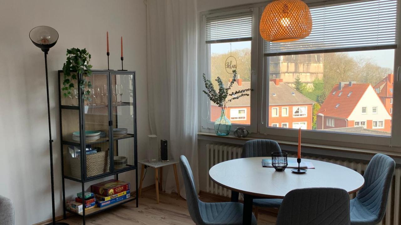 Up Wulkje21 Neu Renovierte Wohnung Mit Pkw Stellplatz Emden Exterior foto